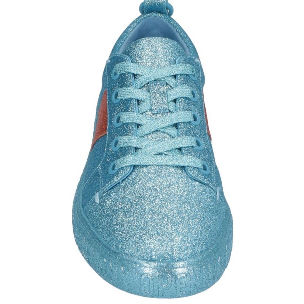 NWOT Opening Ceremony Blue Low-top Sneakers - Picture 3 of 5